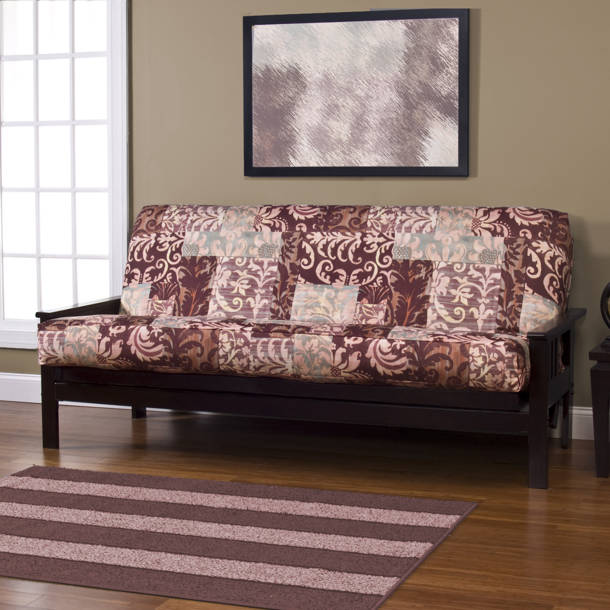 Red Barrel Studio® Zipper Box Cushion Futon Slipcover Wayfair